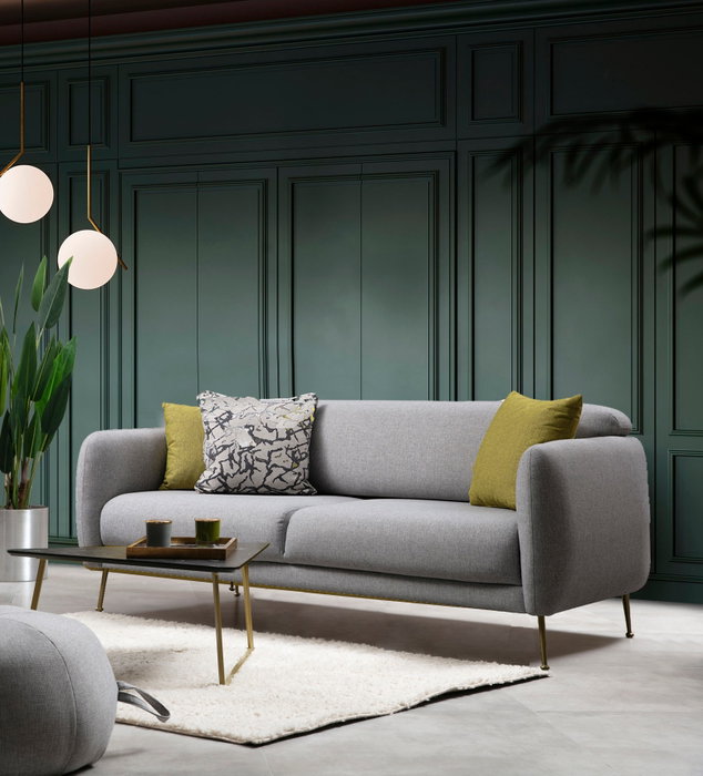 Atelier Del Sofa Sevilla 3 Seater Sofá-Cama 3 Plazas Gris